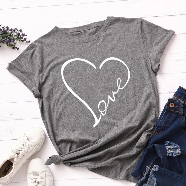 women's t-shirt heart love mom wife kind graphic t shirts for women cotton short sleeve tee female shirt summer casual print clothes g, White
women's t-shirt heart love mom wife kind graphic t shirts for women cotton short sleeve tee female shirt summer casual print clothes g, White