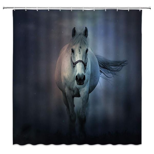 shower curtains white horse curtain animal running in dark background 70x70 inch polyester fabric bathroom accessories
shower curtains white horse curtain animal running in dark background 70x70 inch polyester fabric bathroom accessories