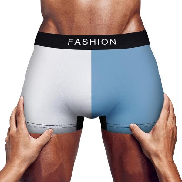 underpants cmenin cotton fashion men underwear boxers print patchwork mens boxer boxershorts gay, Black;white
underpants cmenin cotton fashion men underwear boxers print patchwork mens boxer boxershorts gay, Black;white