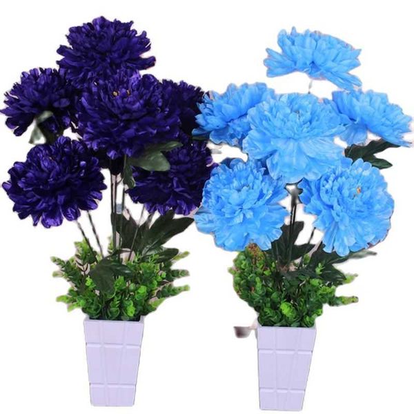 decorative flowers & wreaths one silk peony flower bunch 7 heads artificial big bouquet 27' for wedding centerpieces floral decoration
decorative flowers & wreaths one silk peony flower bunch 7 heads artificial big bouquet 27' for wedding centerpieces floral decoration