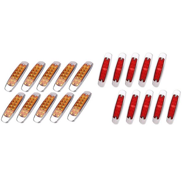 6.4 inch fish shape 12led side marker clearance indicator lamp for lorry heavy truck lighting universal led emergency lights
6.4 inch fish shape 12led side marker clearance indicator lamp for lorry heavy truck lighting universal led emergency lights
