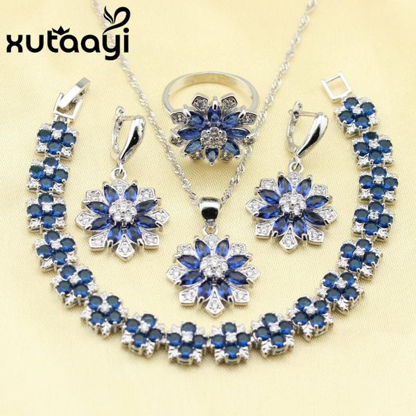 earrings & necklace amazing blue cubic zirconia white stones four piece women jewelry set silver color ring size 6/7/8/9/10 wedding
earrings & necklace amazing blue cubic zirconia white stones four piece women jewelry set silver color ring size 6/7/8/9/10 wedding
