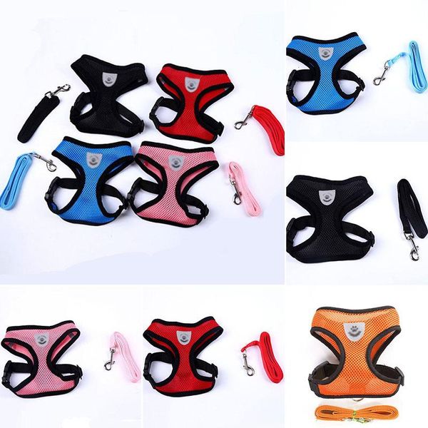 dog collars & leashes breathable small pet harness and leash set puppy cat vest collar for medium dogs cute safety chest straps
dog collars & leashes breathable small pet harness and leash set puppy cat vest collar for medium dogs cute safety chest straps