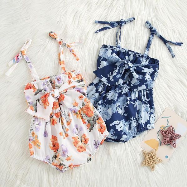 jumpsuits cute baby girls floral printed romper bowknot sleeveless cotton off shoulder strap jumpsuit infant summer clothes, Blue
jumpsuits cute baby girls floral printed romper bowknot sleeveless cotton off shoulder strap jumpsuit infant summer clothes, Blue