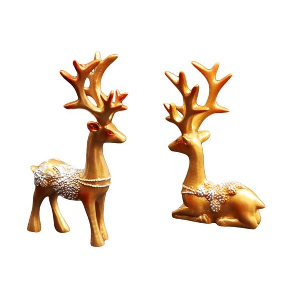 interior decorations 1 pair of car dashboard deer resin ornament decorative adornment deskornaments (golden)
interior decorations 1 pair of car dashboard deer resin ornament decorative adornment deskornaments (golden)