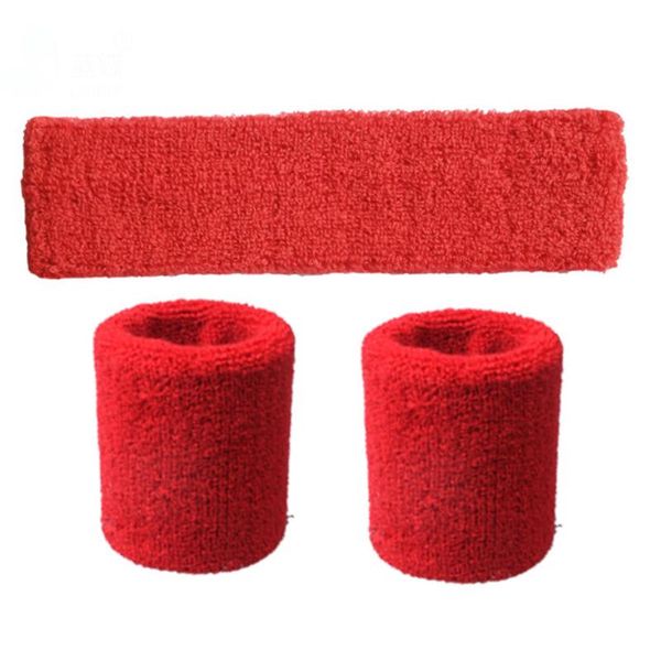 head band wrist guard sports supplies elastic outdoors protective gym sweat absorption cycling support, Black;red
head band wrist guard sports supplies elastic outdoors protective gym sweat absorption cycling support, Black;red