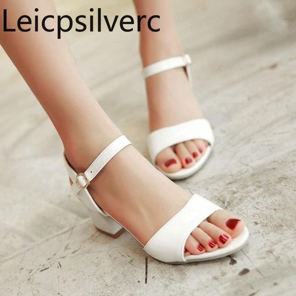 dress shoes women's sandals summer style fashion solid fish mouth open toe buckle thick heel mid plus size 33-43, Black
dress shoes women's sandals summer style fashion solid fish mouth open toe buckle thick heel mid plus size 33-43, Black