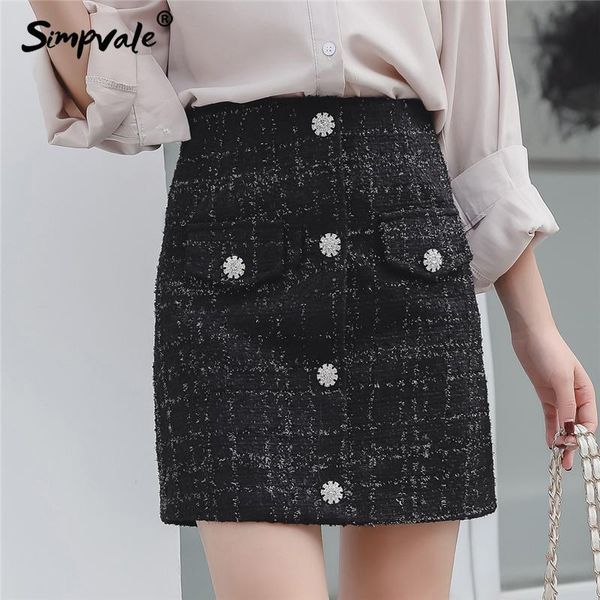 skirts simpval women plus size woolen mini skirt autumn winter vintage straight female plaid office ol high waist, Black
skirts simpval women plus size woolen mini skirt autumn winter vintage straight female plaid office ol high waist, Black