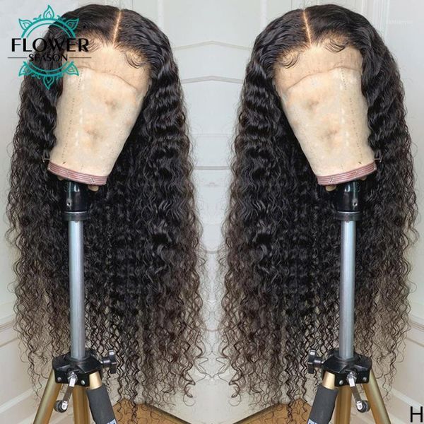 curly full lace human hair wigs with baby glueless hand tied wig brazilian remy bleached knots 130% flowerseason1, Black;brown
curly full lace human hair wigs with baby glueless hand tied wig brazilian remy bleached knots 130% flowerseason1, Black;brown