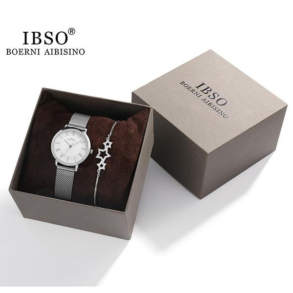 wristwatches fashion women watch star bracelet japan quartz movement simple waterproof rose gold stainless steel mesh ladies, Slivery;brown
wristwatches fashion women watch star bracelet japan quartz movement simple waterproof rose gold stainless steel mesh ladies, Slivery;brown