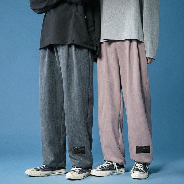 spring korean wide-leg pants men's fashion retro casual men streetwear loose hip-hop straight mens trousers s-2xl, Black
spring korean wide-leg pants men's fashion retro casual men streetwear loose hip-hop straight mens trousers s-2xl, Black