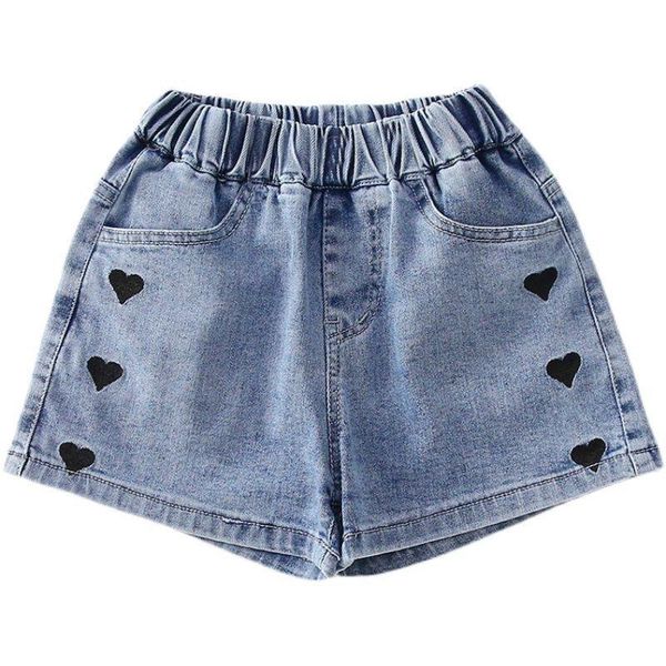 jeans girls denim shorts teens girl summer lace pants kids elastic waist clothes children flowers embroidery short for teenager, Blue
jeans girls denim shorts teens girl summer lace pants kids elastic waist clothes children flowers embroidery short for teenager, Blue