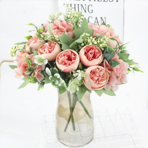 rose artificial flower peony bouquet silk autumn decoration diy home garden wedding decorative flowers & wreaths
rose artificial flower peony bouquet silk autumn decoration diy home garden wedding decorative flowers & wreaths