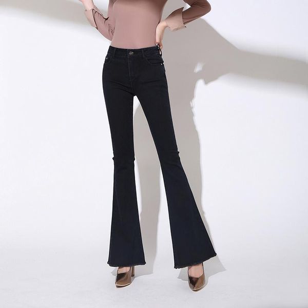 women's jeans 2021 fashion quality lady flare denim pants casual tassel leg high waist women skinny slim up hip sexy, Blue
women's jeans 2021 fashion quality lady flare denim pants casual tassel leg high waist women skinny slim up hip sexy, Blue