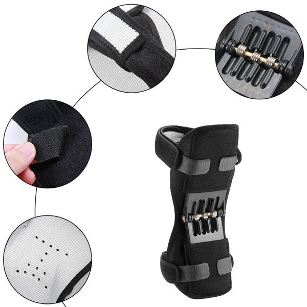 elbow & knee pads joint support breathable non-slip adjustable power lift powerful rebound spring force, Black;gray
elbow & knee pads joint support breathable non-slip adjustable power lift powerful rebound spring force, Black;gray