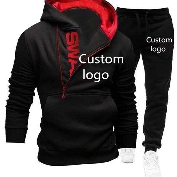 men's tracksuits 2021 custom logo side zipper hooded sweatshirt+pants set fashion casual sports cotton hoodie, Gray
men's tracksuits 2021 custom logo side zipper hooded sweatshirt+pants set fashion casual sports cotton hoodie, Gray