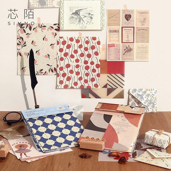 gift wrap 30 sheets retro with wind series ins material pack paper set diy basic decorative journal planner stationery school supplie
gift wrap 30 sheets retro with wind series ins material pack paper set diy basic decorative journal planner stationery school supplie