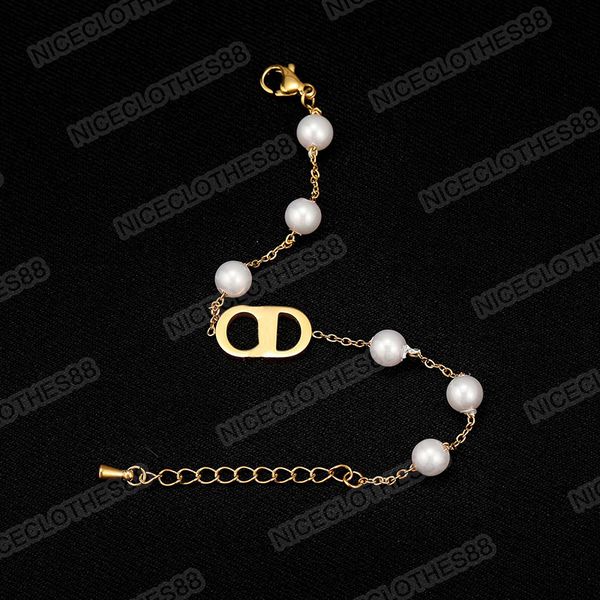 chain simple titanium steel pearl bracelet ins net red same temperament small fresh summer friend student fashion, Black
chain simple titanium steel pearl bracelet ins net red same temperament small fresh summer friend student fashion, Black