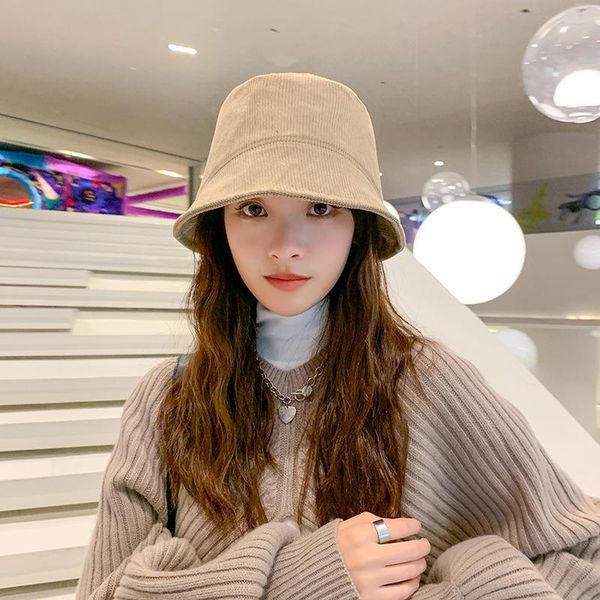 wide brim hats corduroy bucket hat women panama winter autumn warm solid streetwear folding travel sun cap big visor vintage flat, Blue;gray
wide brim hats corduroy bucket hat women panama winter autumn warm solid streetwear folding travel sun cap big visor vintage flat, Blue;gray