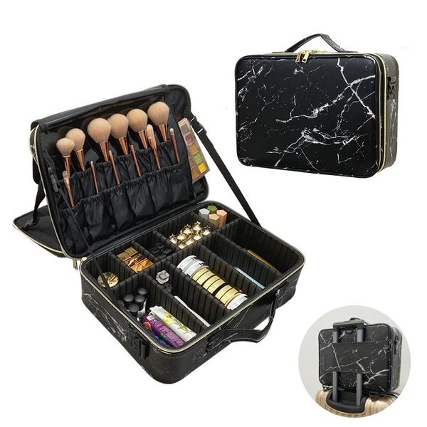 cosmetic bags & cases marble pattern bag large capacity professional waterproof pu leather tattoo beauty makeup case
cosmetic bags & cases marble pattern bag large capacity professional waterproof pu leather tattoo beauty makeup case