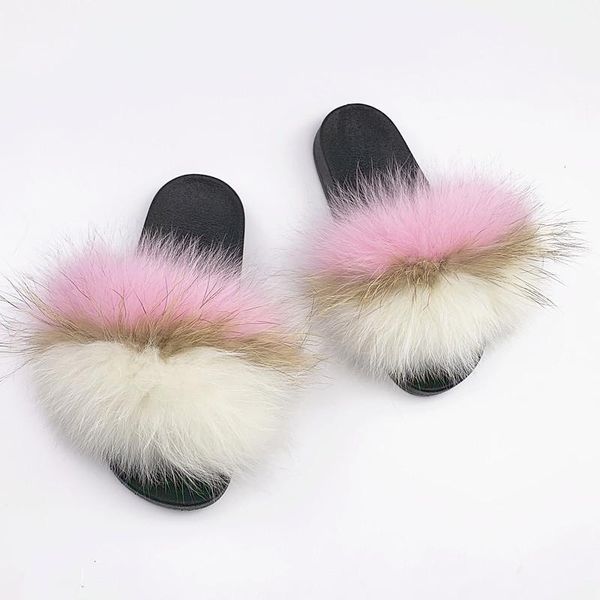 slippers fashion fur flip flops women furry raccoon slides for soft sandals with ladies slipper, Black
slippers fashion fur flip flops women furry raccoon slides for soft sandals with ladies slipper, Black