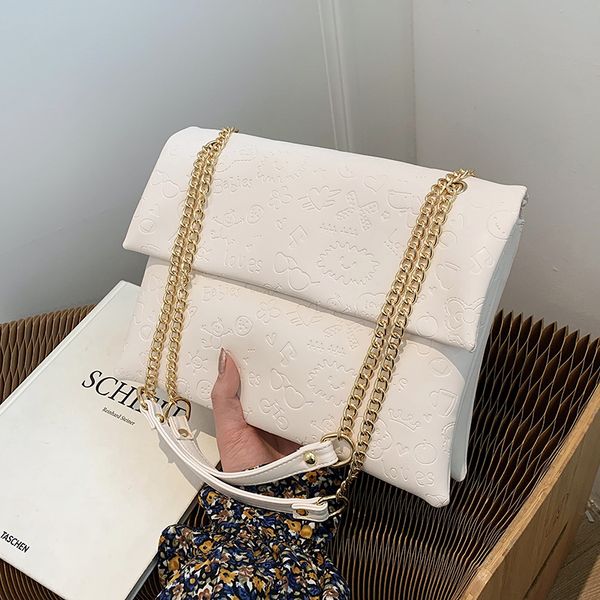 niche design chain bag female fashion crossbody bag shoulder bag envelope square underarm dual-use width 29cm
niche design chain bag female fashion crossbody bag shoulder bag envelope square underarm dual-use width 29cm