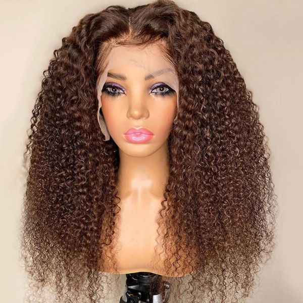 180% kinky curly wig color #30 13x6x1 t part lace front human hair wigs for black women, Black;brown
180% kinky curly wig color #30 13x6x1 t part lace front human hair wigs for black women, Black;brown