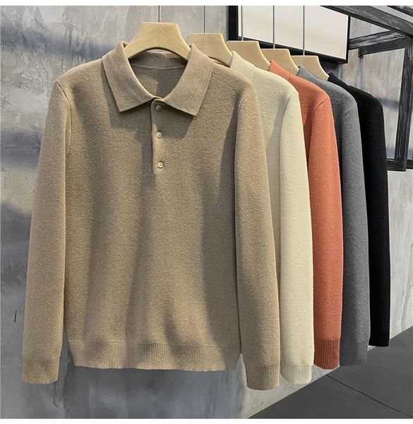 men's sweaters 2022 autumn winter men 's turn-down collar pullover knitted sweater long sleeve casual warm jumper k75, White;black
men's sweaters 2022 autumn winter men 's turn-down collar pullover knitted sweater long sleeve casual warm jumper k75, White;black