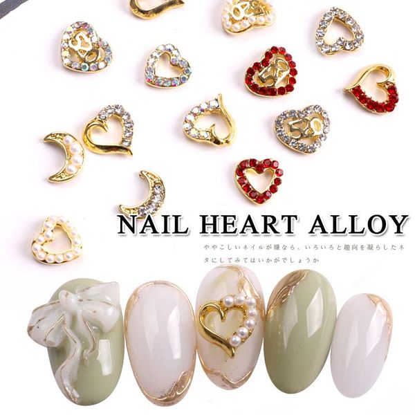 10pcs/lot simple nail art love heart pearl diamond decoration d688-702 metal alloy small jewelry decorations, Silver;gold
10pcs/lot simple nail art love heart pearl diamond decoration d688-702 metal alloy small jewelry decorations, Silver;gold