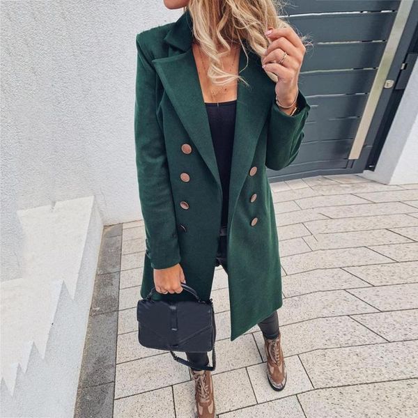 women's wool & blends woman artificial elegant blend coat slim female long outerwear fashion 2021 solid outwear clothing black
women's wool & blends woman artificial elegant blend coat slim female long outerwear fashion 2021 solid outwear clothing black