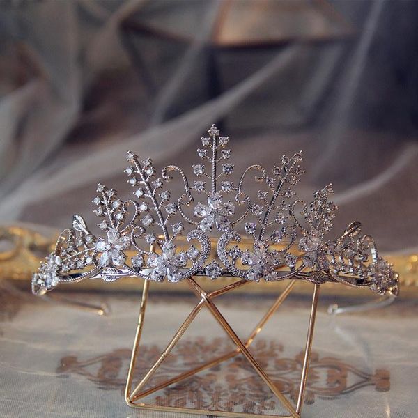 hair clips & barrettes bridal zircon crown wedding accessories princess dress headdress, Golden;silver
hair clips & barrettes bridal zircon crown wedding accessories princess dress headdress, Golden;silver