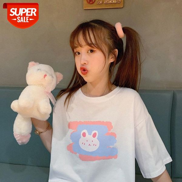 women's short-sleeved t-shirt with vintage design and new korean style loose bottoming shirt a trendy inside #dx0q, White
women's short-sleeved t-shirt with vintage design and new korean style loose bottoming shirt a trendy inside #dx0q, White