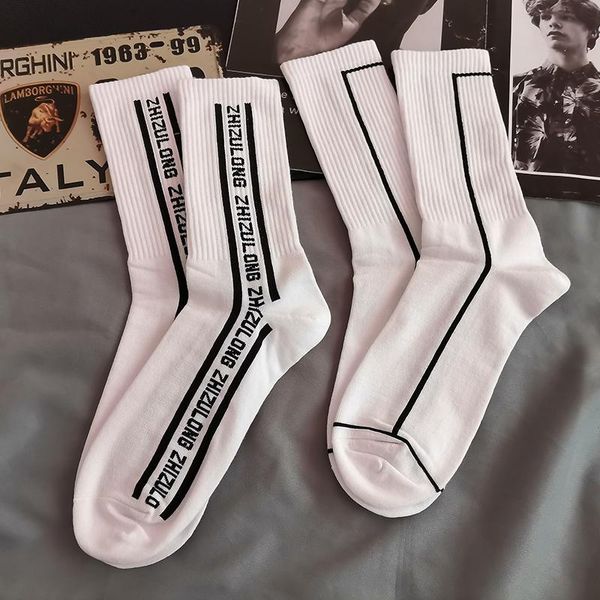 men's socks ins mid calf crew cotton street fashion white horsemanship junior show jumper hose black line lines figure letters
men's socks ins mid calf crew cotton street fashion white horsemanship junior show jumper hose black line lines figure letters