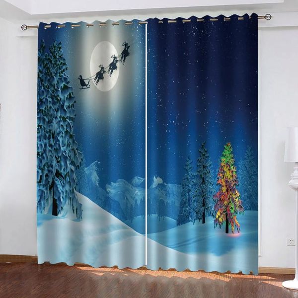 curtain & drapes custom blue christmas curtains 3d window for living room bedroom customized size personality
curtain & drapes custom blue christmas curtains 3d window for living room bedroom customized size personality