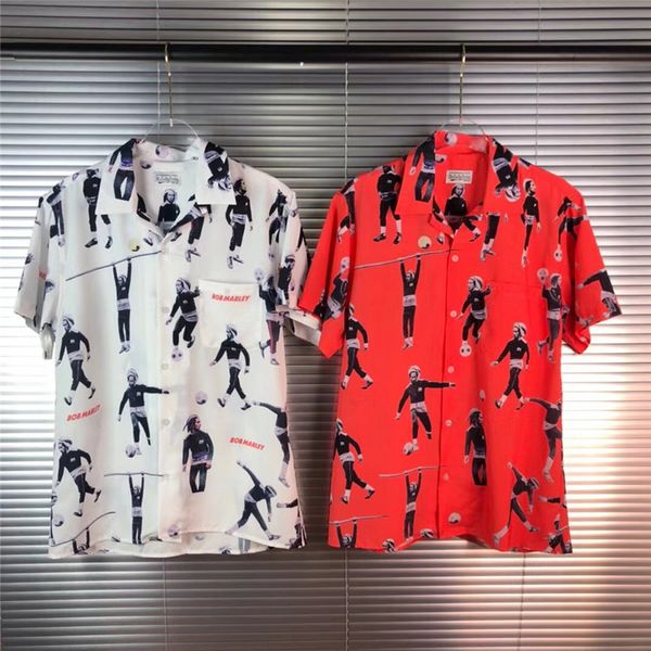 men's casual shirts quality wacko maria men women 1:1 streetwear fashion digital printing tees hawaiian shirt etnt, White;black
men's casual shirts quality wacko maria men women 1:1 streetwear fashion digital printing tees hawaiian shirt etnt, White;black