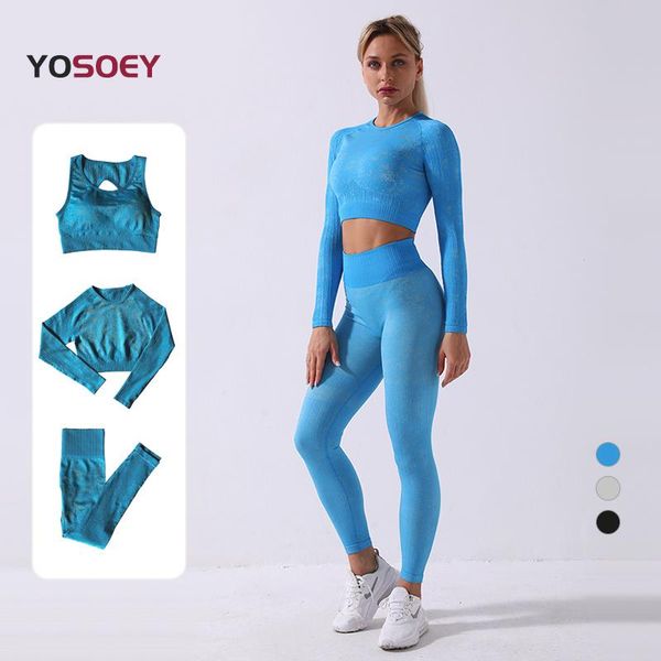 yoga outfit yosoey seamless women set workout sportswear suits gym clothing fitness long sleeve crop high waist leggings sports bra
yoga outfit yosoey seamless women set workout sportswear suits gym clothing fitness long sleeve crop high waist leggings sports bra