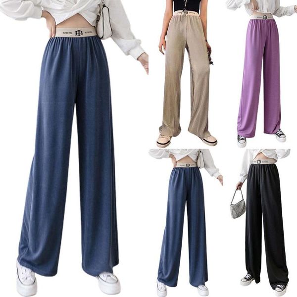 women's pants & capris long high elastic waist wide leg plain color casual sport fashion, Black;white
women's pants & capris long high elastic waist wide leg plain color casual sport fashion, Black;white