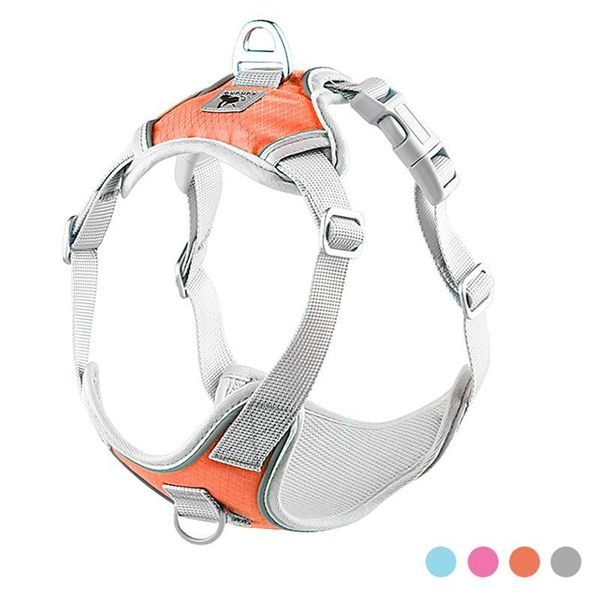 dog collars & leashes no pull harness reflective puppy adjustable pet vest with metal d ring for a fashion small medium dogs
dog collars & leashes no pull harness reflective puppy adjustable pet vest with metal d ring for a fashion small medium dogs