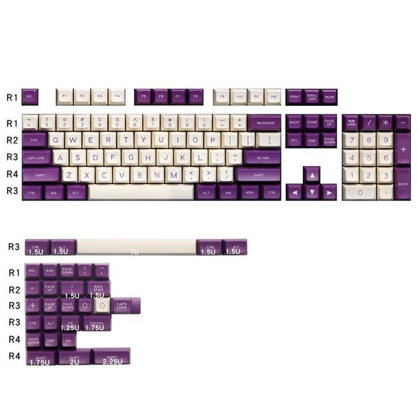 keyboards maxkey purple and white doubles keycaps sa double s abs keycap 134 keys for cherry mx mechanical keyboard
keyboards maxkey purple and white doubles keycaps sa double s abs keycap 134 keys for cherry mx mechanical keyboard