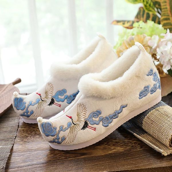 boots womens embroidery floral ankle hanfu fur liner warm snow winter hidden heel shoes chinese styles 6colors princess, Black
boots womens embroidery floral ankle hanfu fur liner warm snow winter hidden heel shoes chinese styles 6colors princess, Black