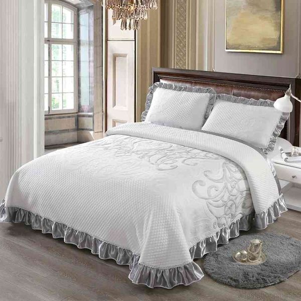 silver grey bedspread king size bedding luxury bed set mattress cover colchas para cama couverture de lit
silver grey bedspread king size bedding luxury bed set mattress cover colchas para cama couverture de lit