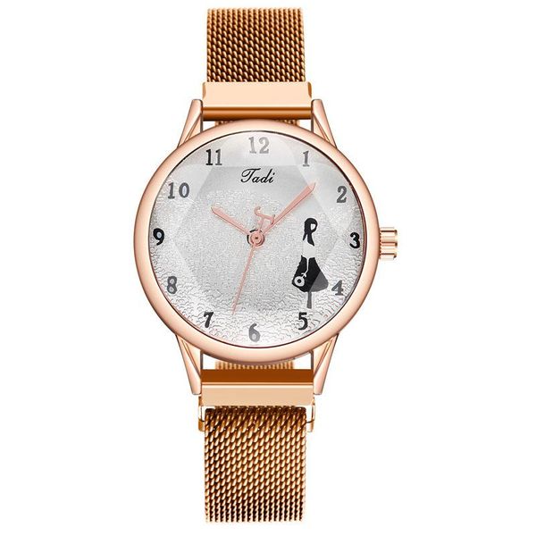 wish style fashion beauty diagram milan with magnetic clasp alloy lazy people watch, quartz watch female model wristwatches, Slivery;brown
wish style fashion beauty diagram milan with magnetic clasp alloy lazy people watch, quartz watch female model wristwatches, Slivery;brown