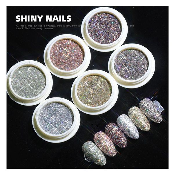 nail glitter holographic quicksand powder art decoration holo acrylic shimmer pigment diy manicure tools, Silver;gold
nail glitter holographic quicksand powder art decoration holo acrylic shimmer pigment diy manicure tools, Silver;gold