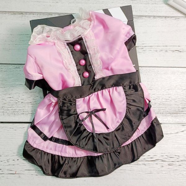 dog apparel pink pet maid costumes little girl stock party wedding cosplay clothes outfit for summer cats xs s m l drop ship
dog apparel pink pet maid costumes little girl stock party wedding cosplay clothes outfit for summer cats xs s m l drop ship