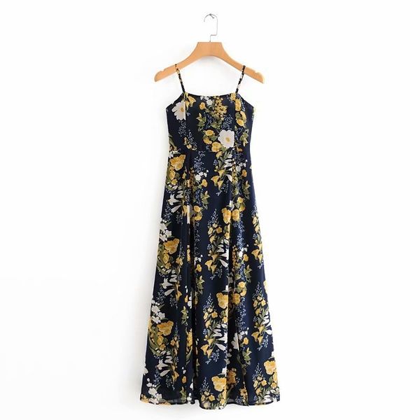 spring fashion floral printing spaghetti strap sleeveless mid-calf casual summer dress for women 210421, Black;gray
spring fashion floral printing spaghetti strap sleeveless mid-calf casual summer dress for women 210421, Black;gray