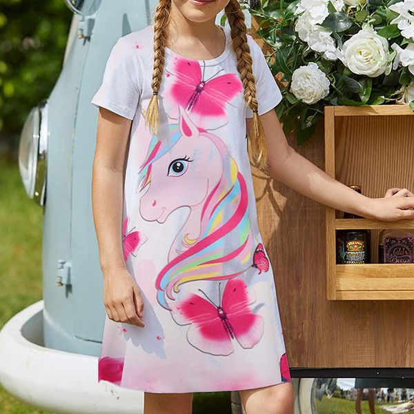 little treasure mary girls dress short sleeve printed children casual a-line skirt knee length simple elegant colorful 5-15 years old, Red;yellow
little treasure mary girls dress short sleeve printed children casual a-line skirt knee length simple elegant colorful 5-15 years old, Red;yellow