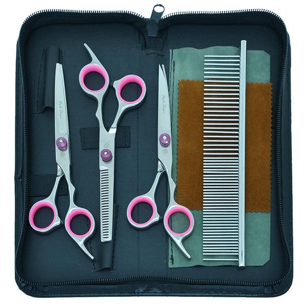 hair scissors 6.0" purple dragon pet dog grooming shears japan steel straight & curved thinning shear dogs/cat clippers b0003b
hair scissors 6.0" purple dragon pet dog grooming shears japan steel straight & curved thinning shear dogs/cat clippers b0003b