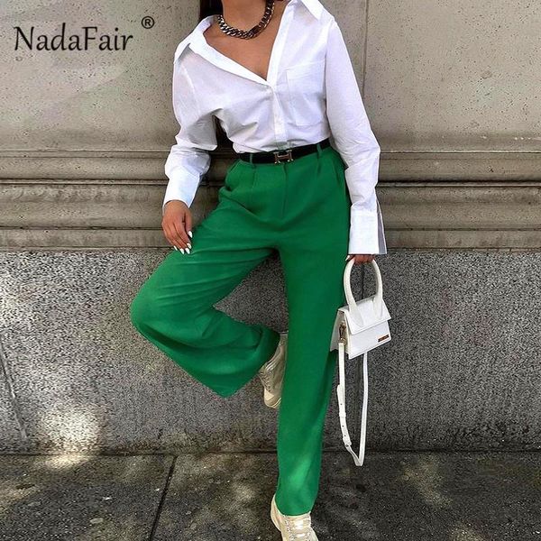 women's pants & capris nadafair green high waist wide leg pant festival 2021 loose casual blazer streetwear y2k chic summer long trouse, Black;white
women's pants & capris nadafair green high waist wide leg pant festival 2021 loose casual blazer streetwear y2k chic summer long trouse, Black;white