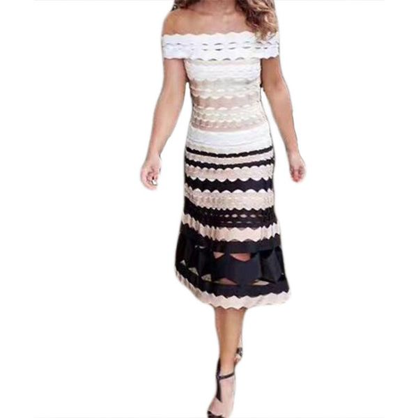 casual dresses 2021 arrival fashion a line jacquard women slash neck off shoulder hollow out celebrity vestidos bandage, Black;gray
casual dresses 2021 arrival fashion a line jacquard women slash neck off shoulder hollow out celebrity vestidos bandage, Black;gray