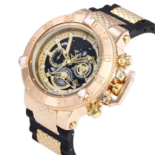 all dial work luxury mens watch rubber strap quartz movement chronograph watch for men analog big case waterproof wristwatch montre de luxe, Slivery;brown
all dial work luxury mens watch rubber strap quartz movement chronograph watch for men analog big case waterproof wristwatch montre de luxe, Slivery;brown